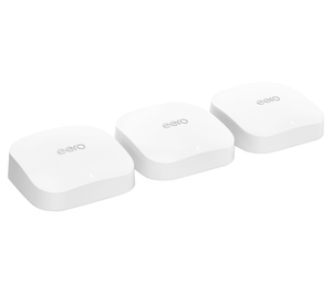 eero - Sistema Pro 6E AXE5400 Tri-Band Mesh Wi-Fi 6E (paquete de 3) - Blanco