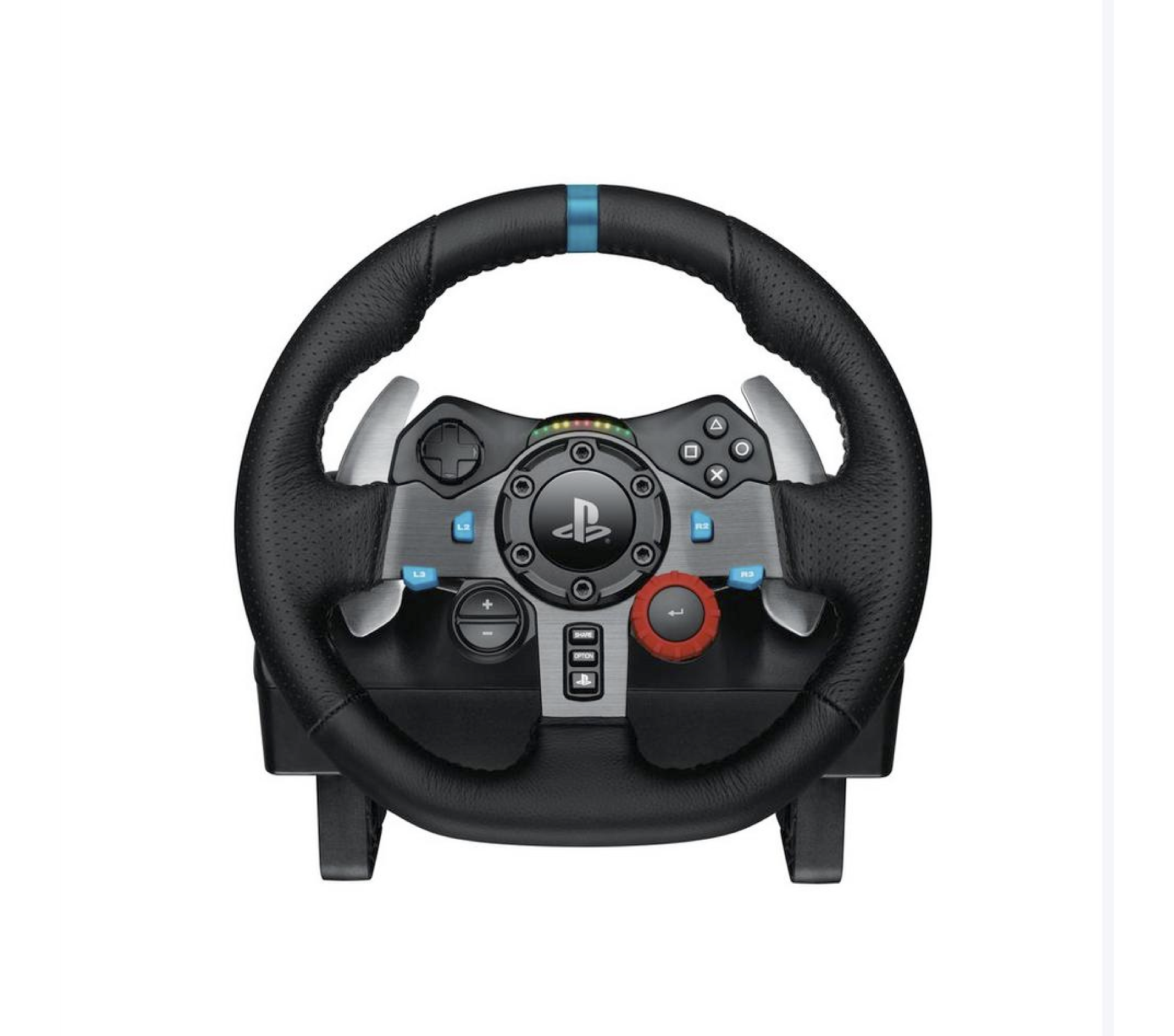 Logitech G 29 Driving Force Racing - Pedales de rueda y piso,  retroalimentación de fuerza real, palanca de cambios de paleta de acero  inoxidable